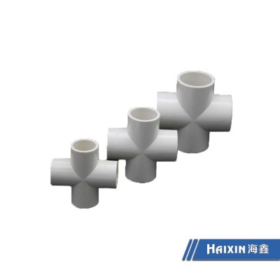 PVC Four-Way Plastic Joint/ PVC Pipe Fittings